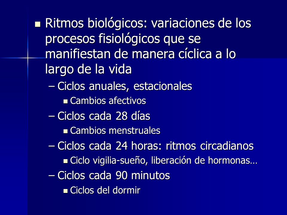 Ritmos biologicos fisiologia shop